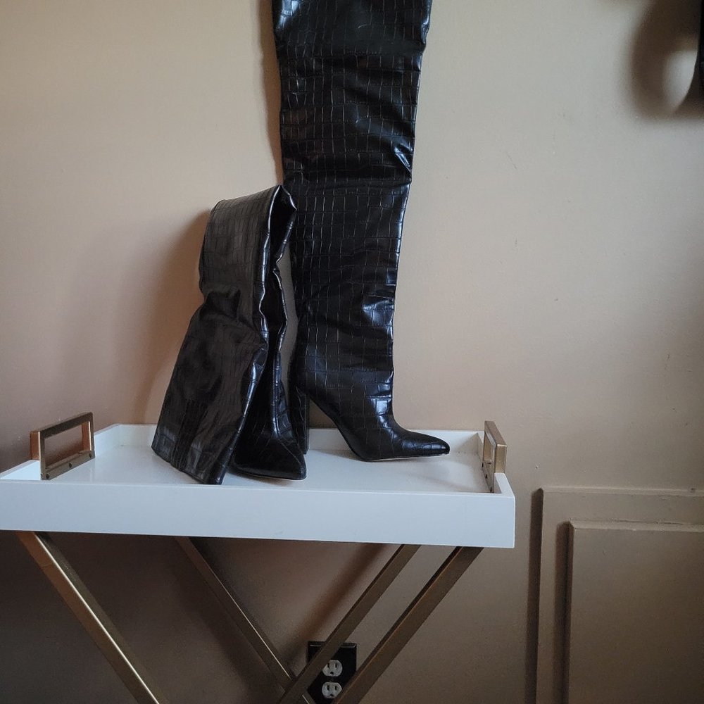 Thigh high boots